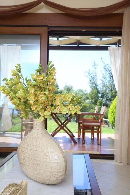 Beautiful View Villa In Possidi, Halkidiki Kalandra Bagian luar foto