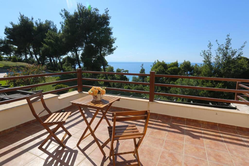 Beautiful View Villa In Possidi, Halkidiki Kalandra Bagian luar foto